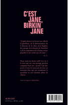 C'est jane, birkin jane