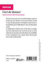 L'art de donner