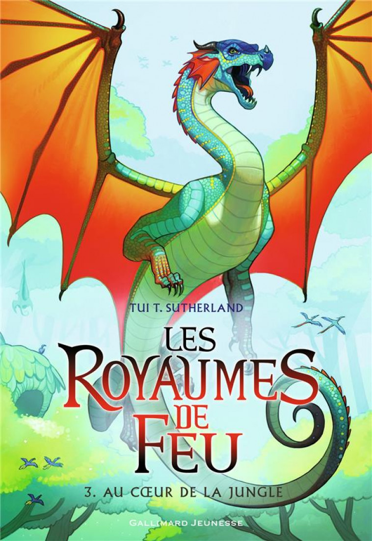 LES ROYAUMES DE FEU, 3 - AU CO - SUTHERLAND TUI T. - Gallimard-Jeunesse