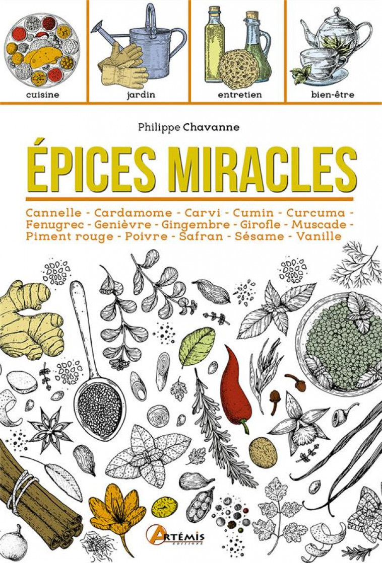 EPICES MIRACLES - CHAVANNE PHILIPPE - ARTEMIS