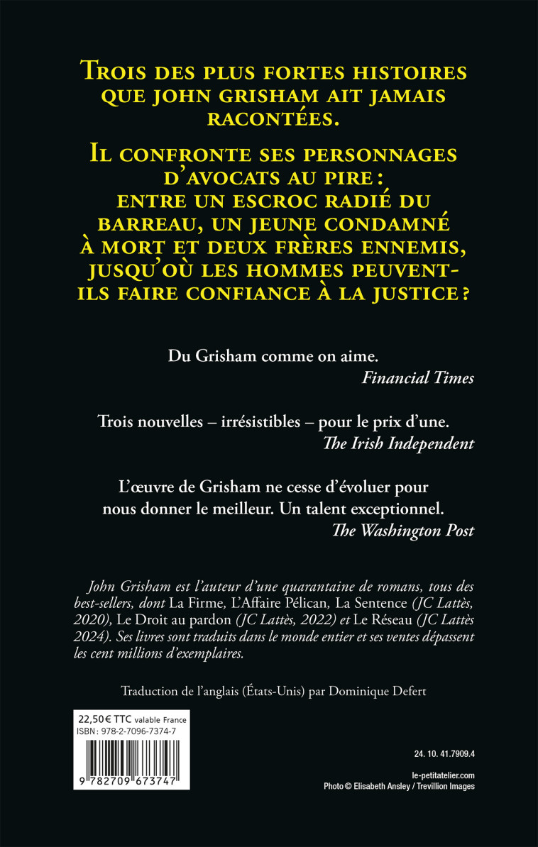 Les adversaires - John Grisham - LATTES